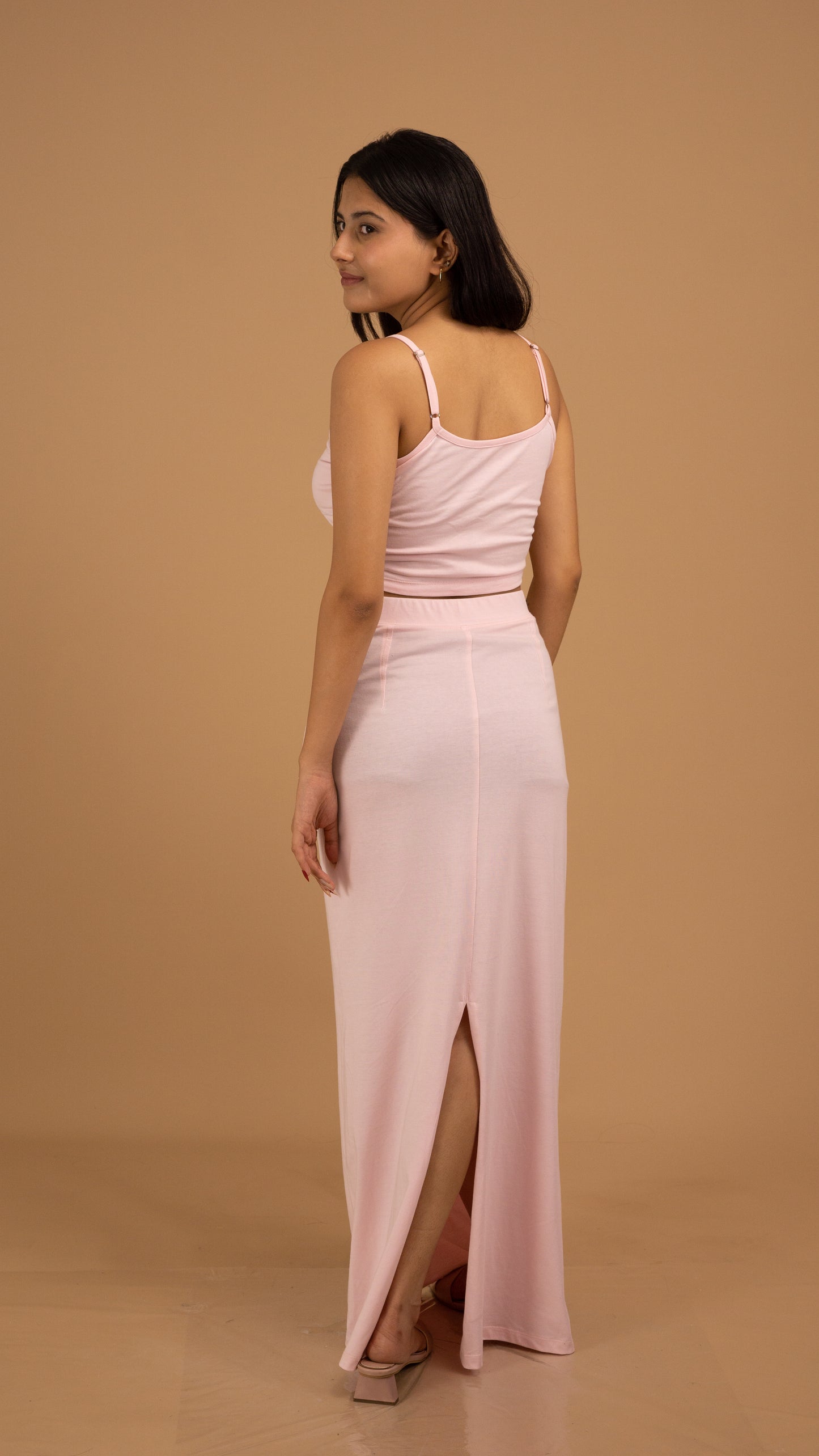 The Rosé Knot Crop Top