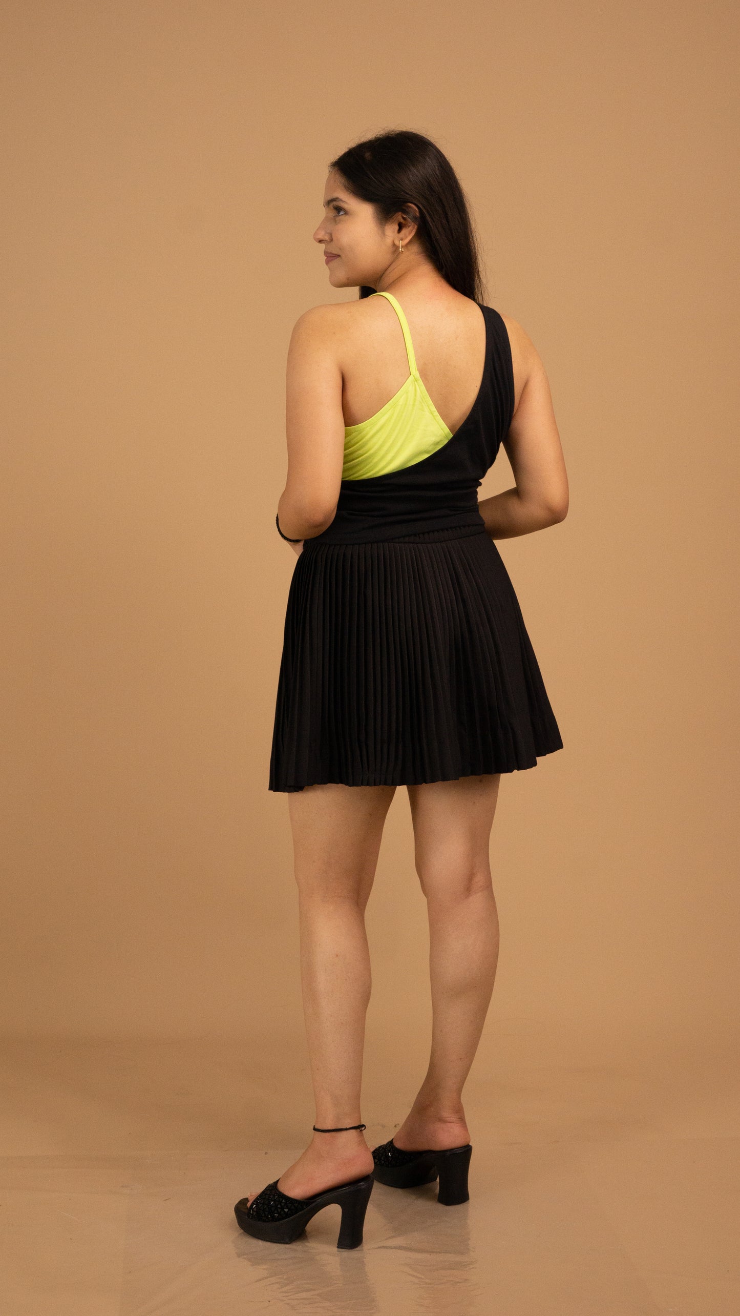 Verde Noir Cotton Luxe Co-Ord Set