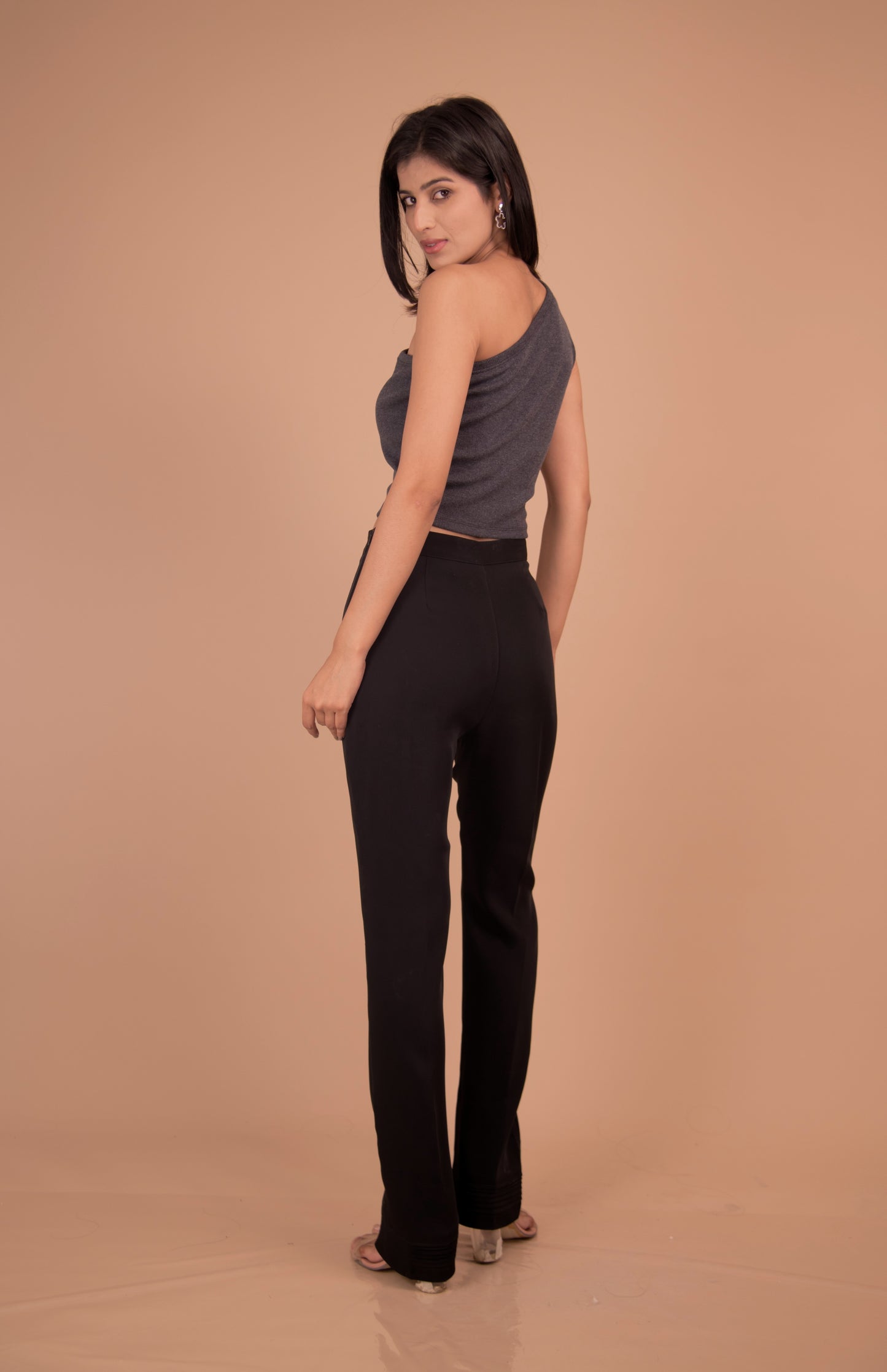 Liora Asymmetric Cotton Crop