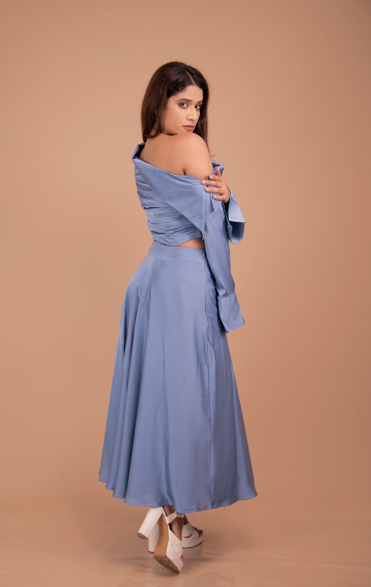 The Maison Fluidité Maxi Skirt
