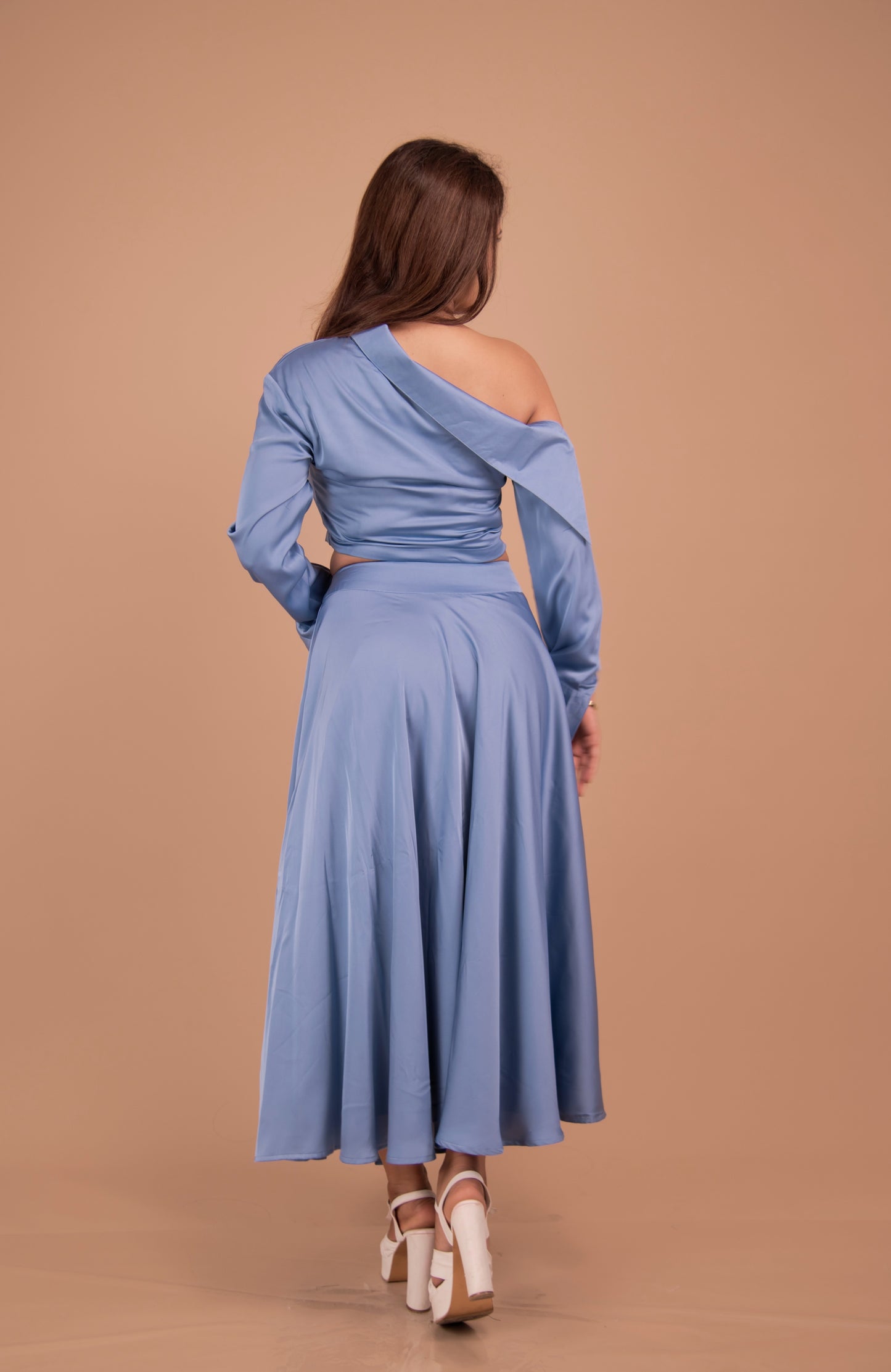 The Aurelia Satin Co-Ord Set