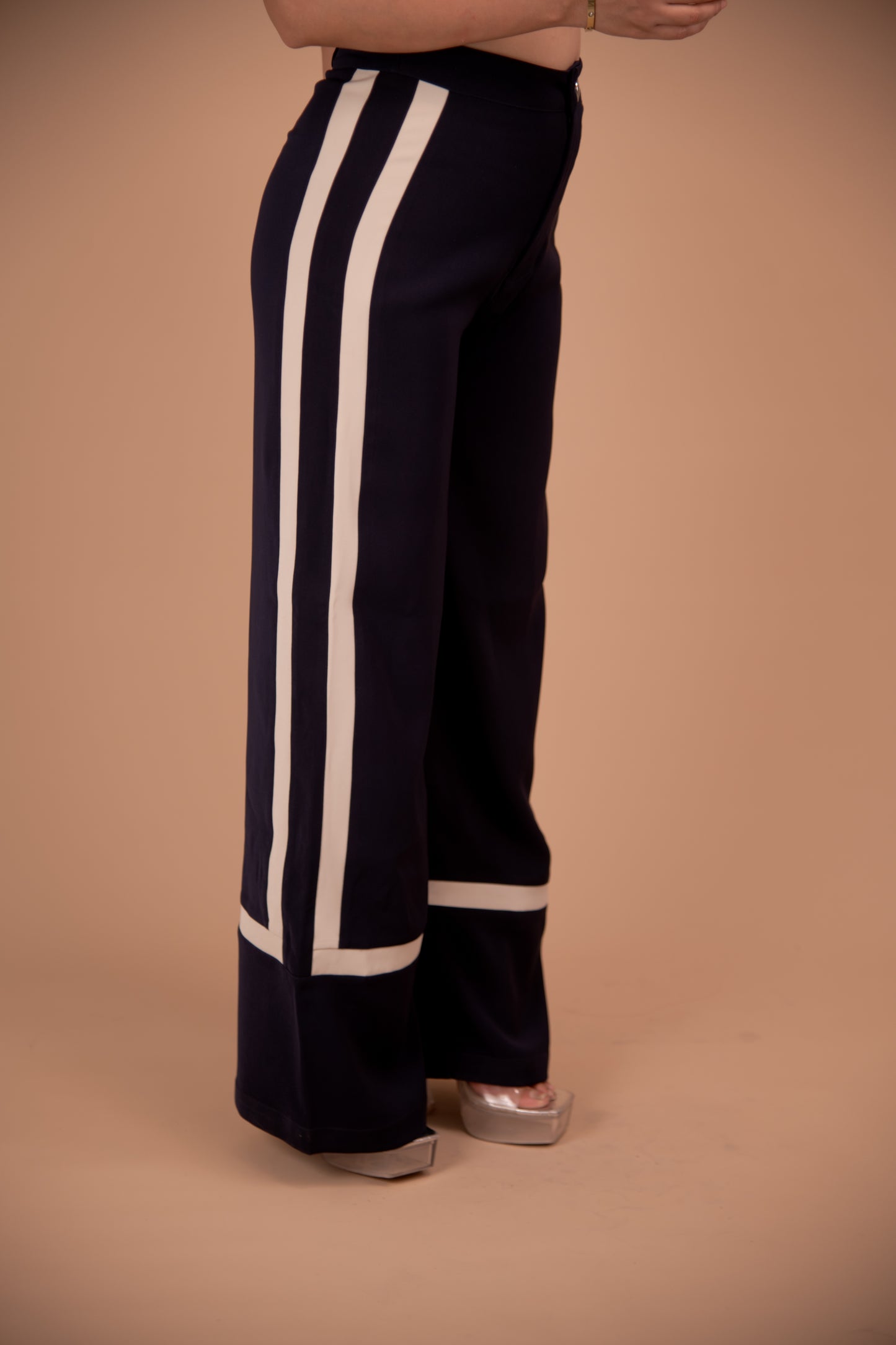 The Amara Luxe Crepe Statement Pants