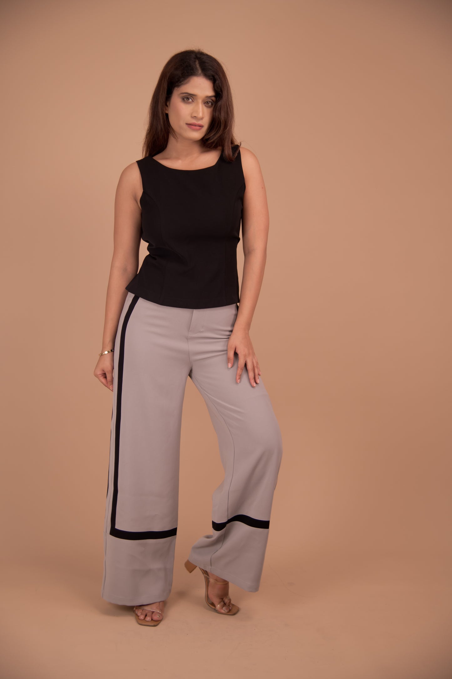 Elysian Noir Crepe Co-ord Set