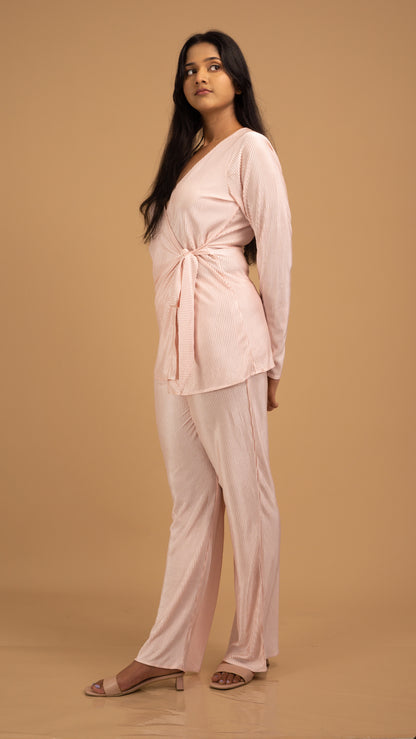 The Aurelia Pleated Flare Pants