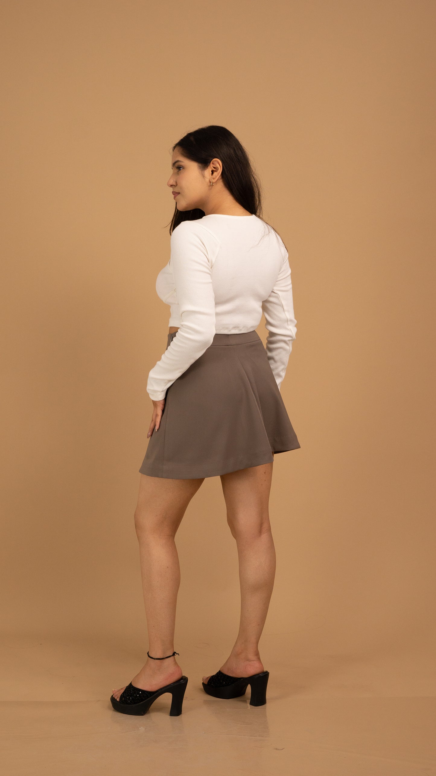 Ivory Grace & Taupe Flow Co-ord Set