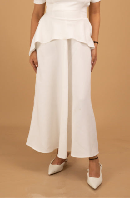 The Élan Cascade Maxi skirt