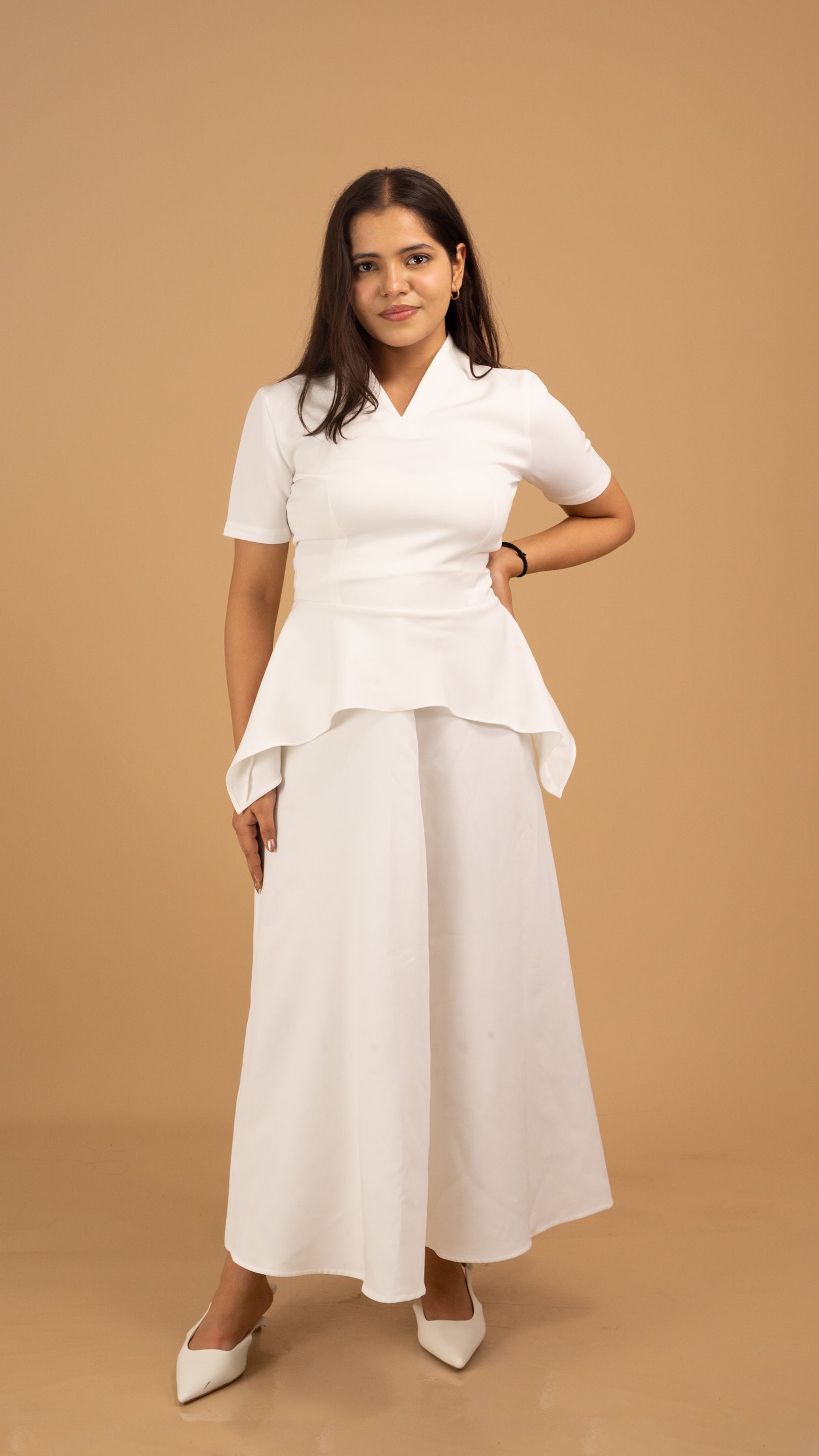 The Élan Cascade Maxi skirt