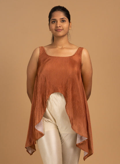 The Écru Silhouette Flow Tank