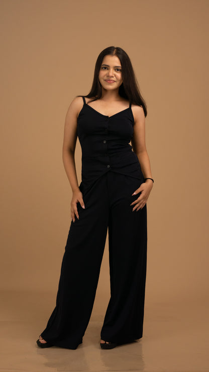 The Noir Minimalist Contour Camisole