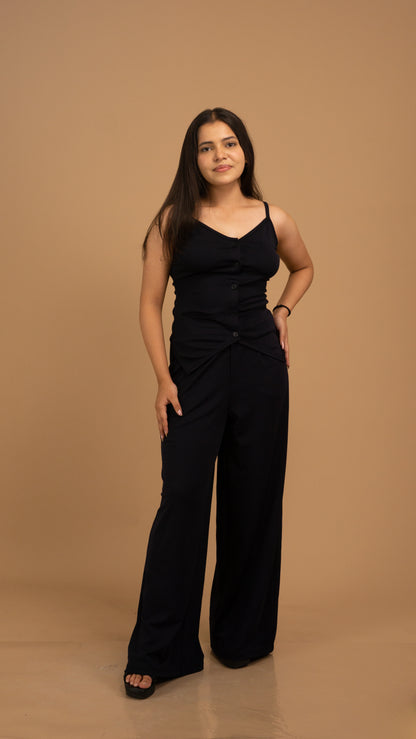 The Noir Minimalist Contour Camisole
