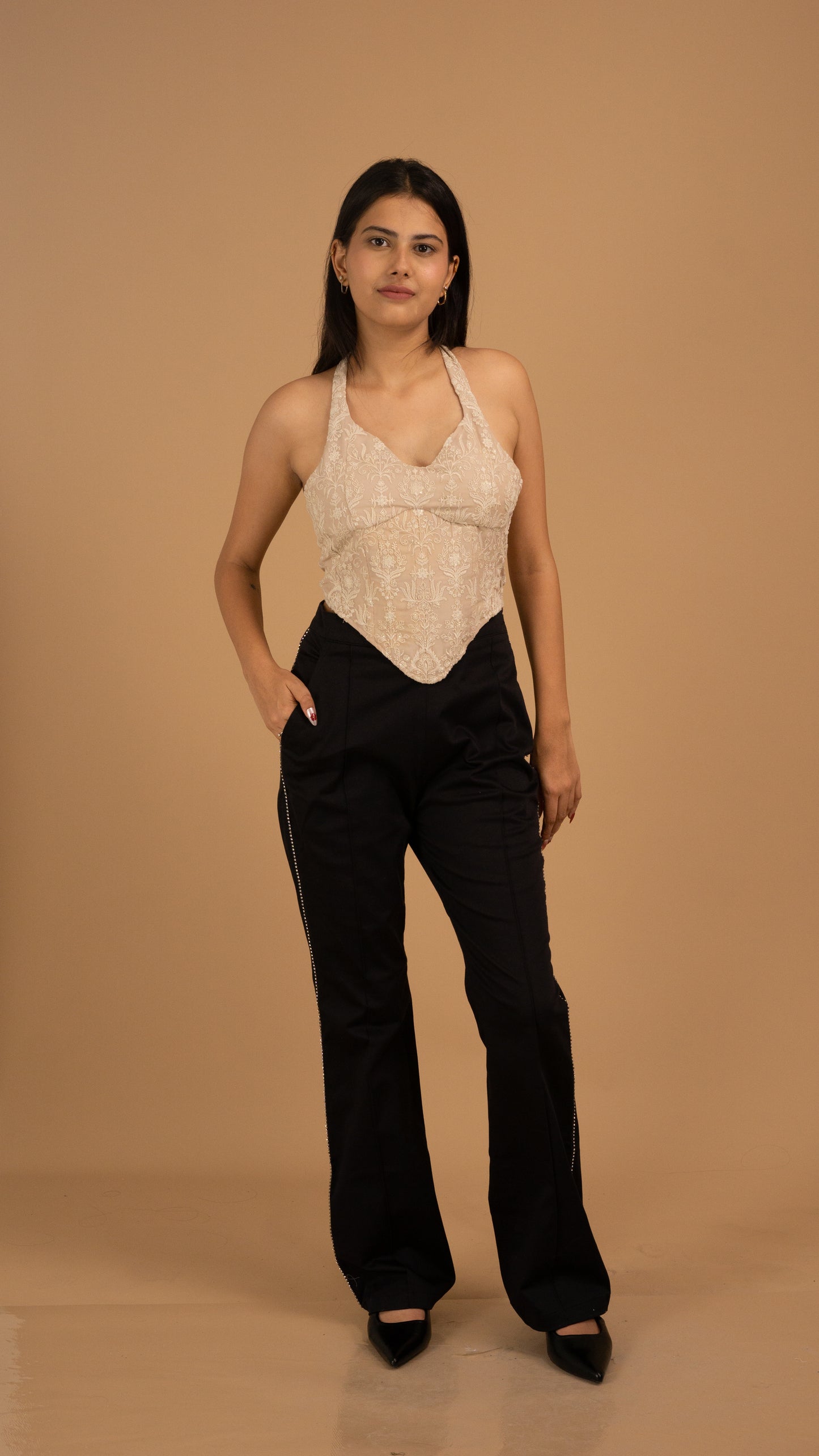 Lumière Ligne Straight-Cut Trousers