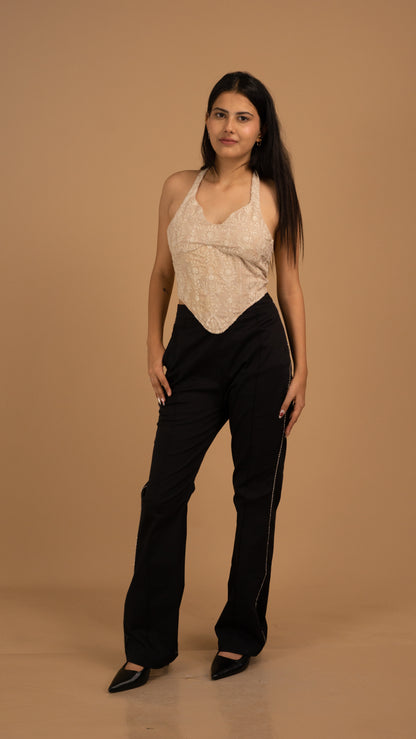 The Aurelia Embroidered Bustier