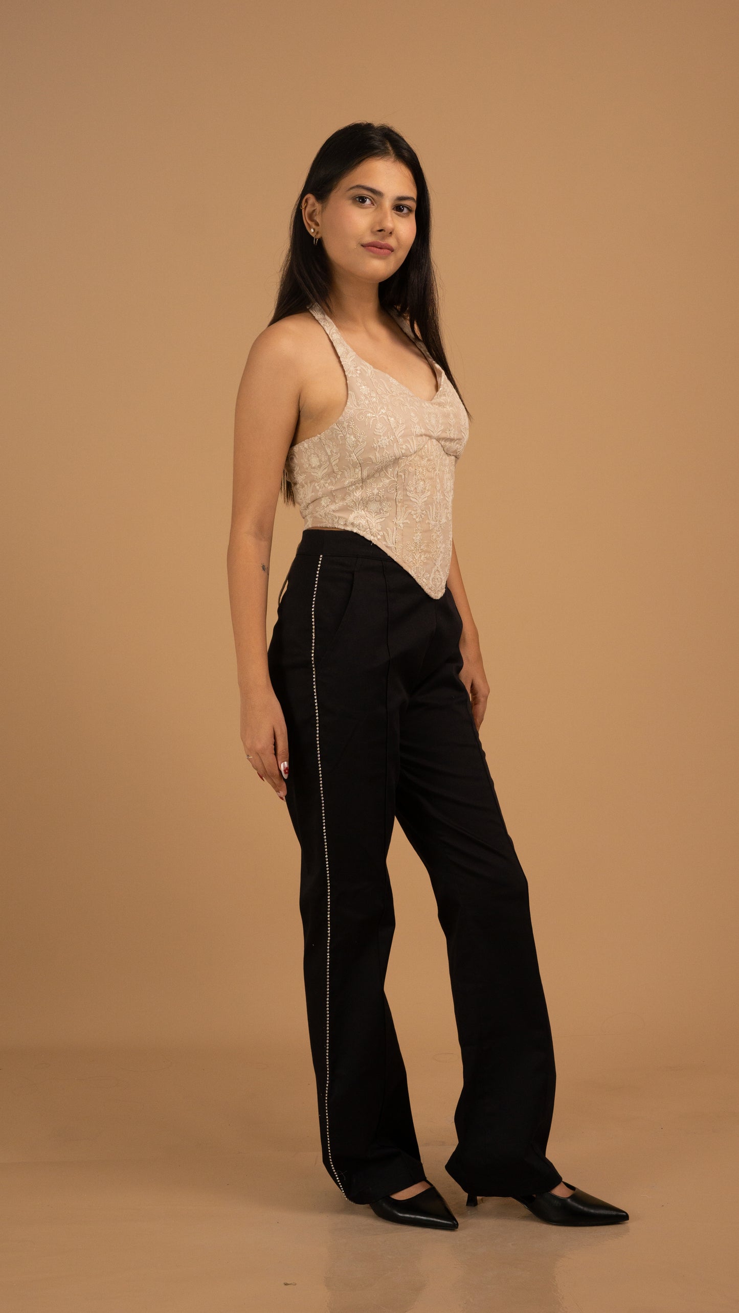 Lumière Ligne Straight-Cut Trousers