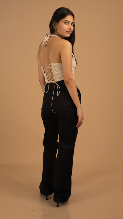 The Aurelia Embroidered Bustier