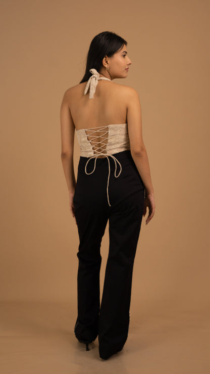 Lumière Ligne Straight-Cut Trousers