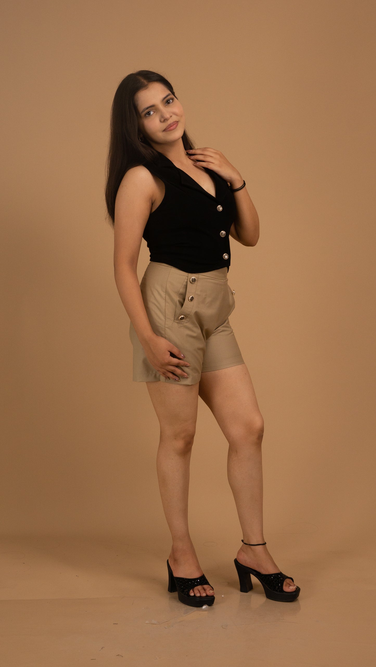 The Riviera Tailored Cotton Shorts