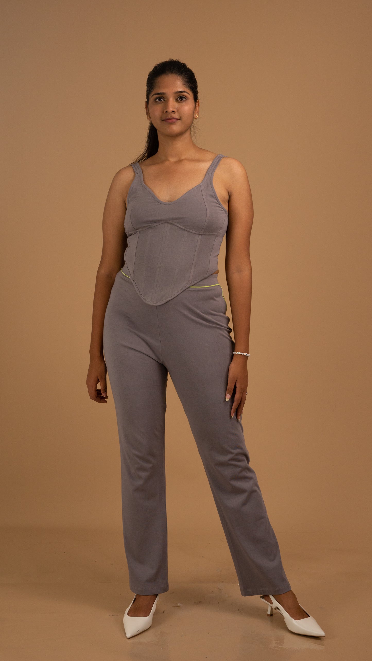 Slate Contour Luxe Cotton Co-ord Set