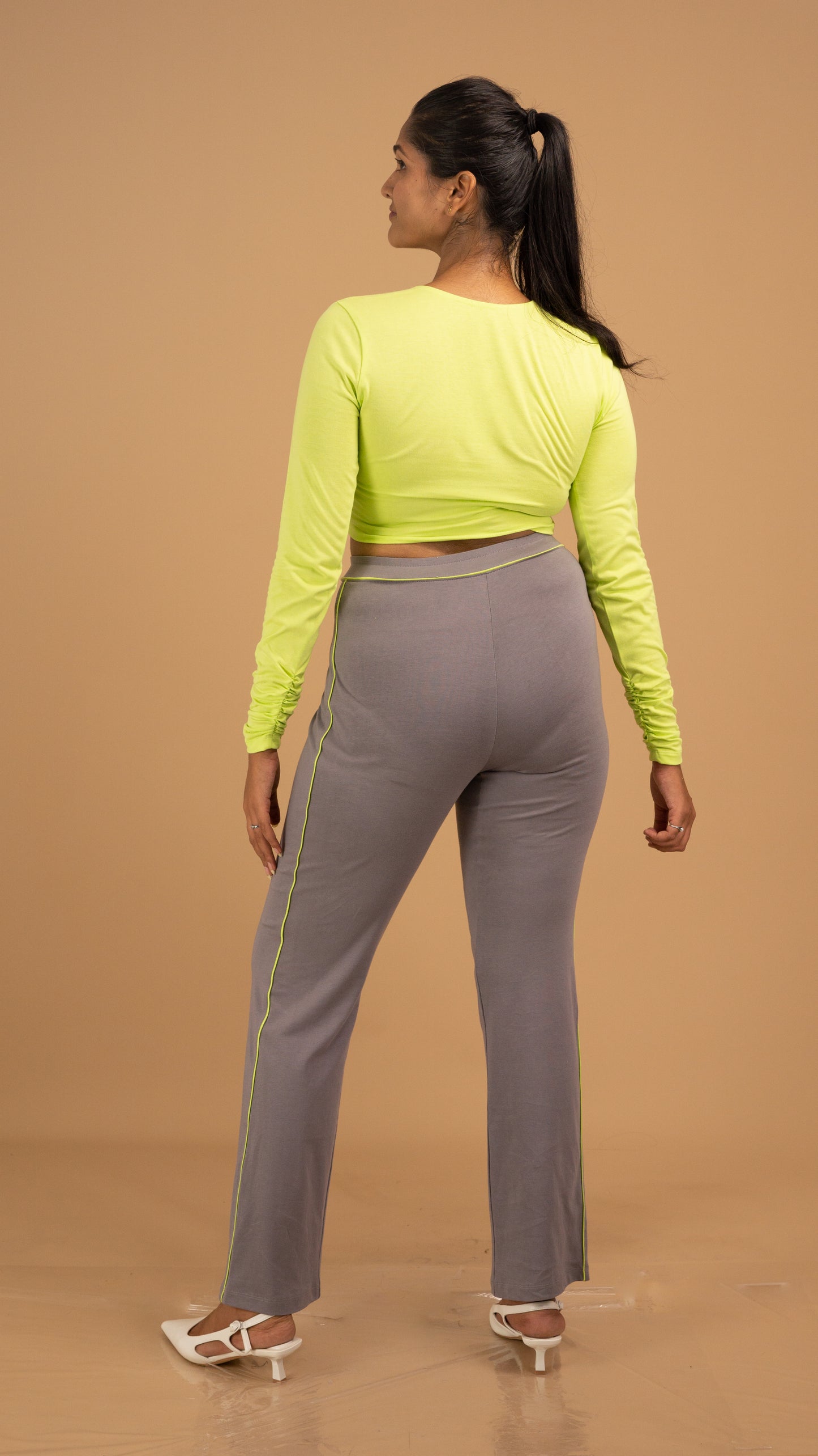 The Ballet Wrap Crop Top