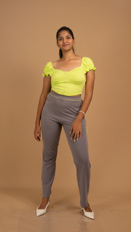 The Aurea Contour Crop Top