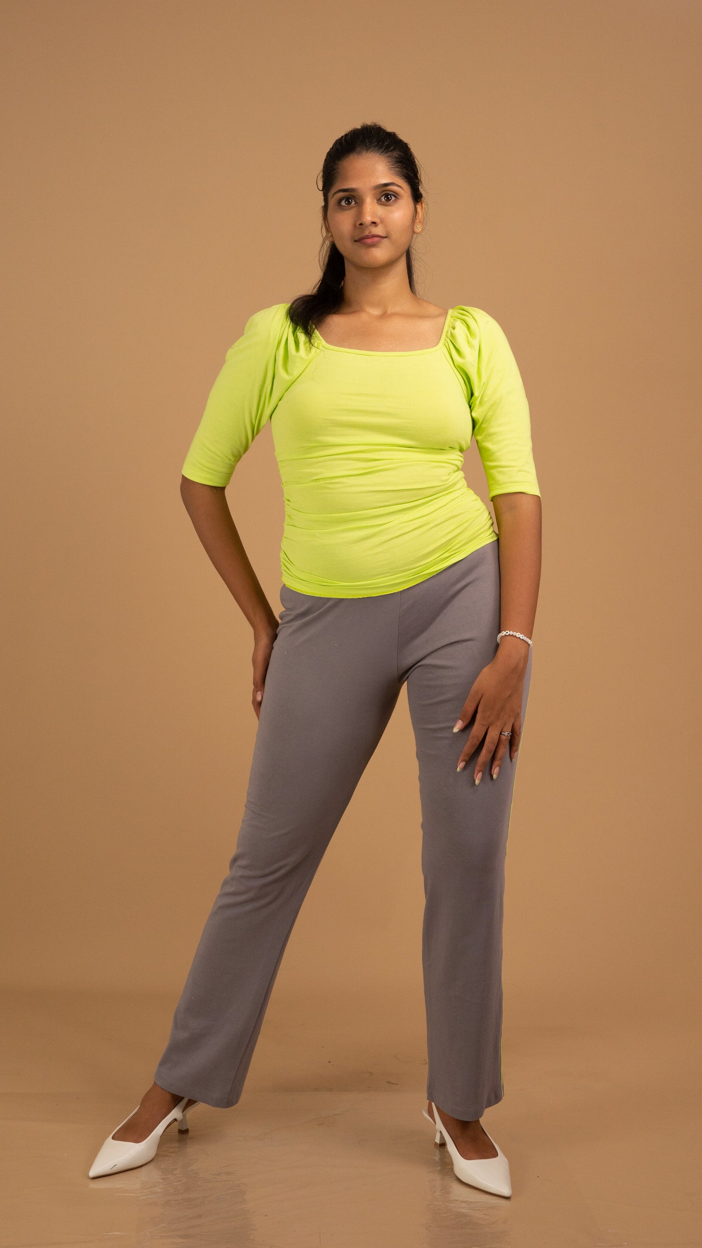 Citrine Glow Cotton Co-Ord Set