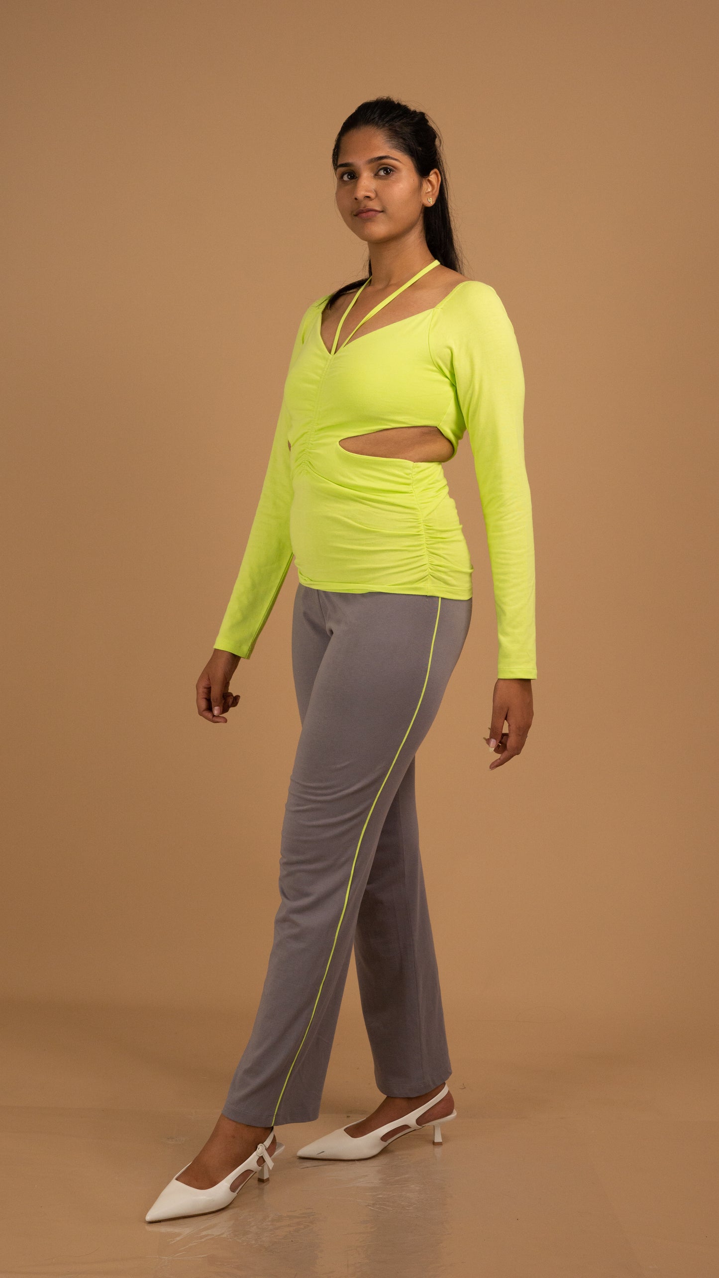 Radiance Cut-Out Cotton Co-ord Set