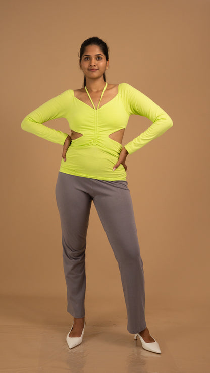 Radiance Cut-Out Cotton Co-ord Set