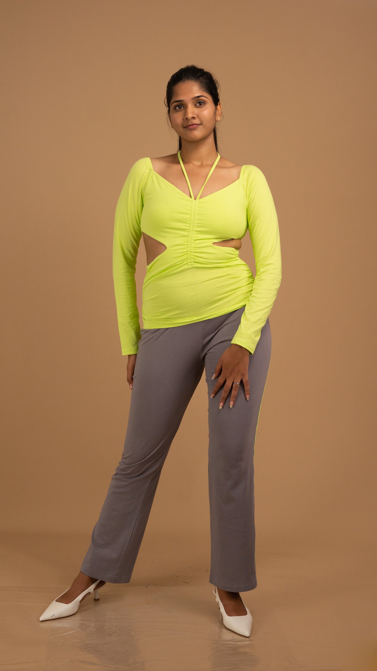 Radiance Cut-Out Cotton Co-ord Set