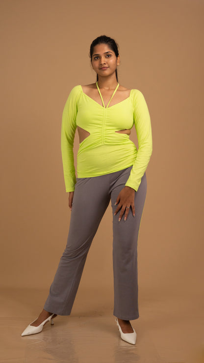 Radiance Cut-Out Cotton Co-ord Set
