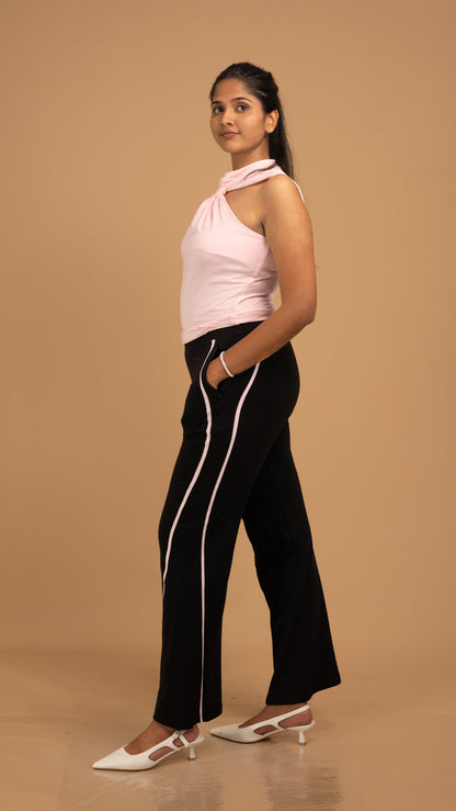 The Iris Twist Halter Top