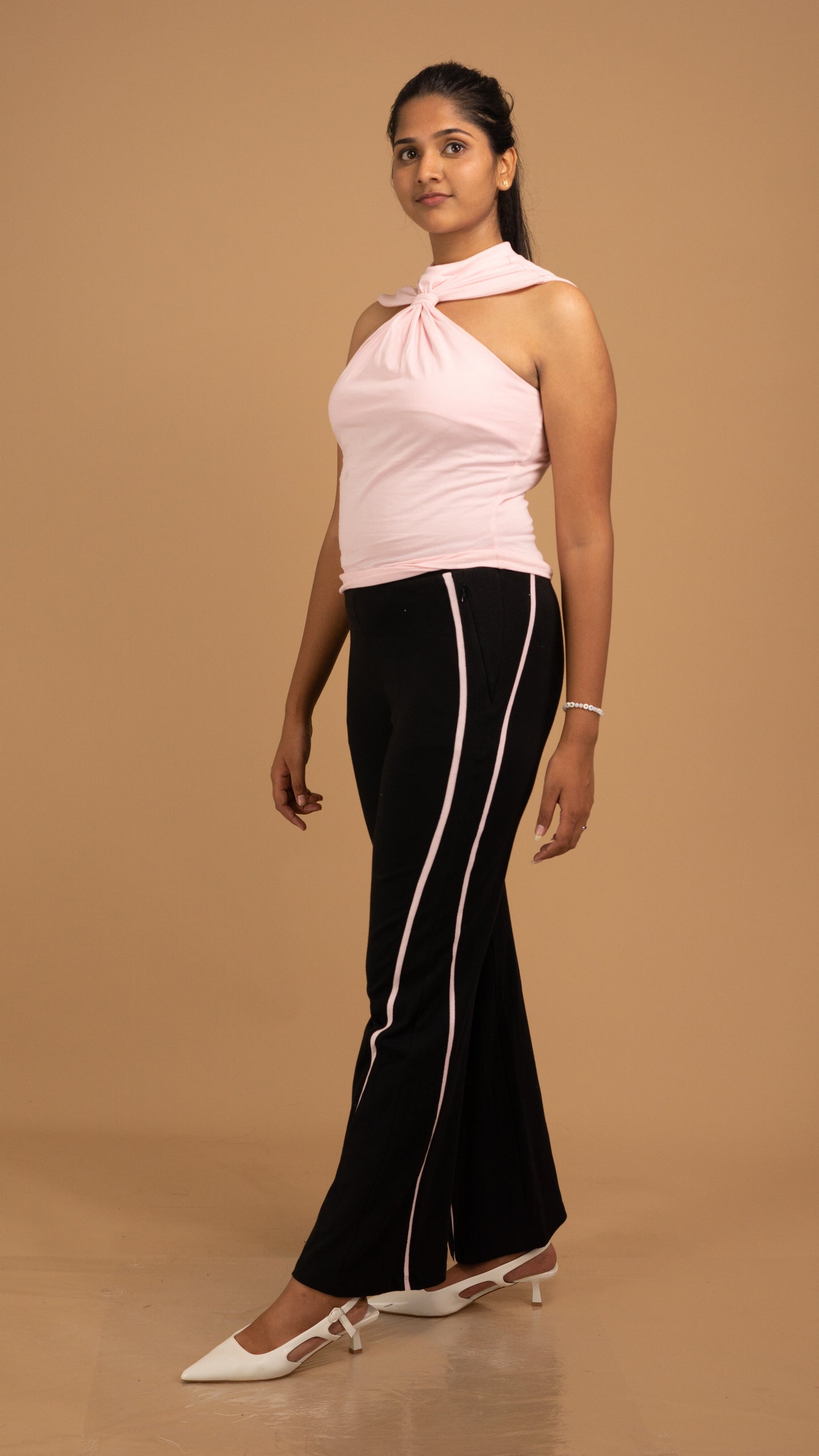 The Iris Twist Halter Top