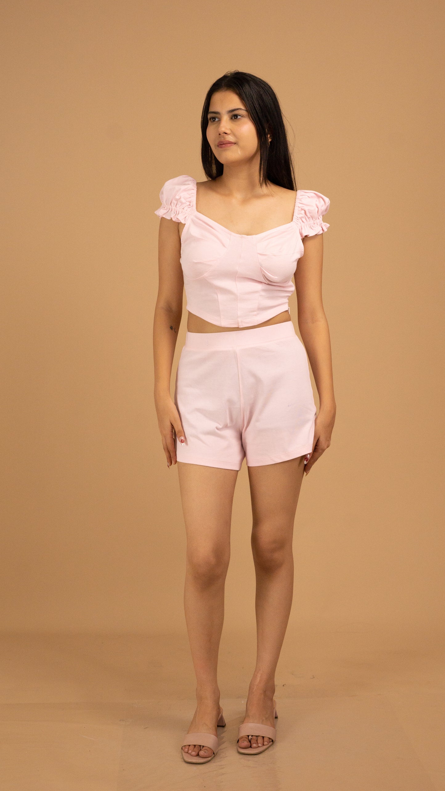 Aurora Ruffle Cotton Co-Ord Set