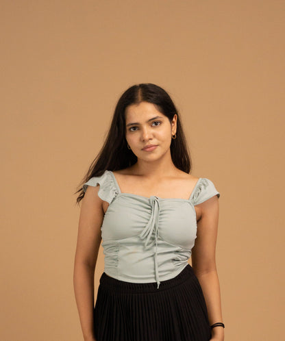 Celestine Whisper Ruched Top