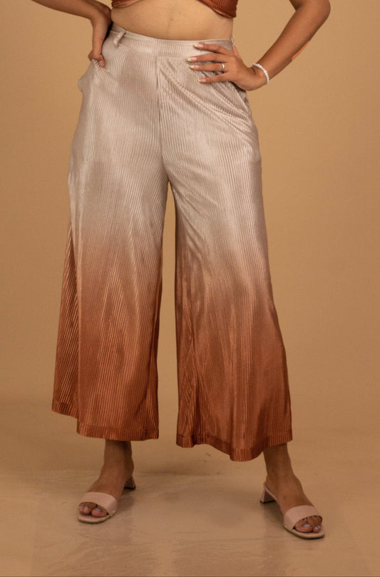 The Solstice Ombre Pleated Luxe Pants