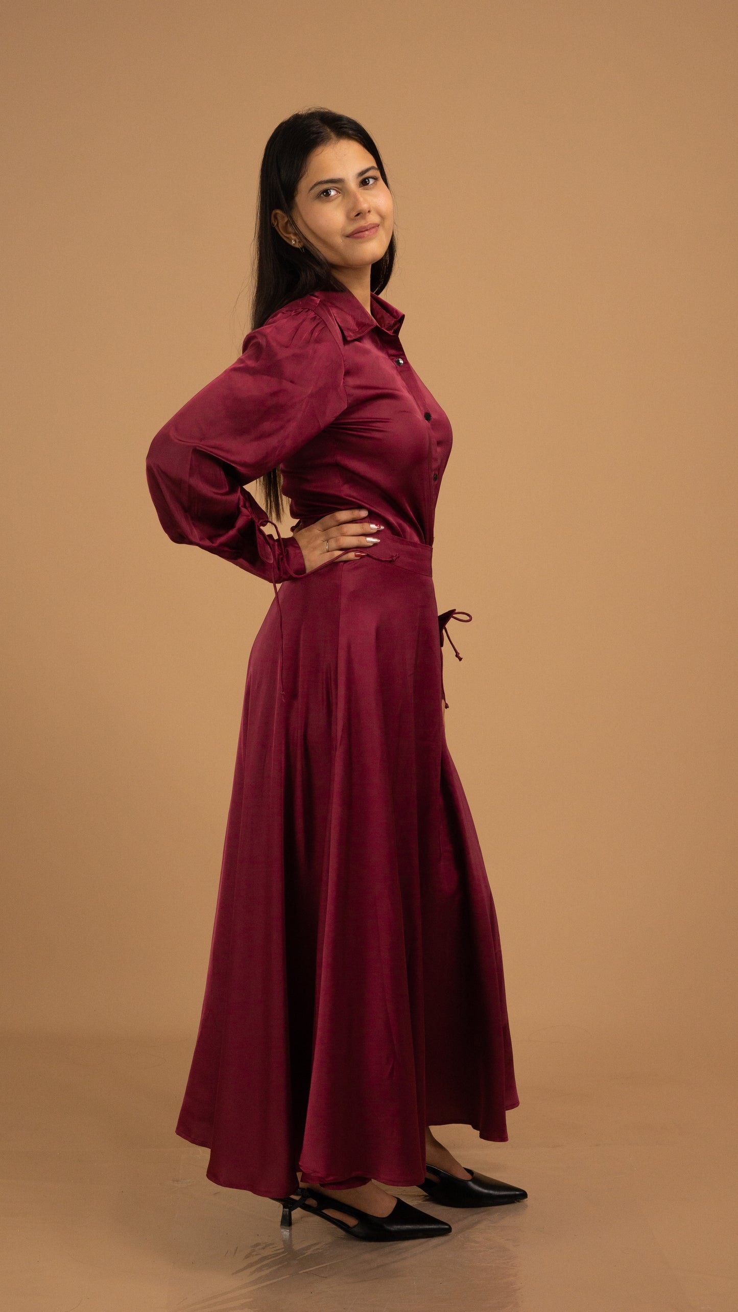 Velour Grace Satin Co-ord Set