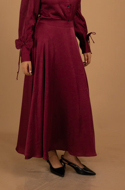 The Maison Fluidité Maxi Skirt
