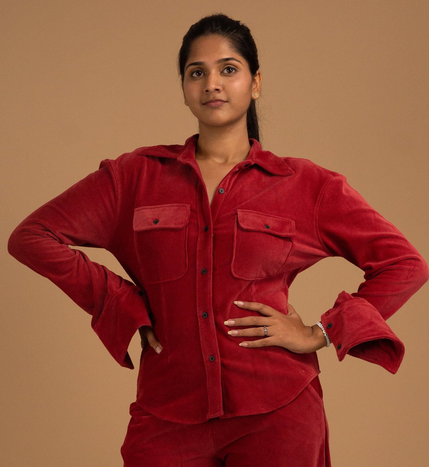 The Scarlet Monarch Corduroy Shirt