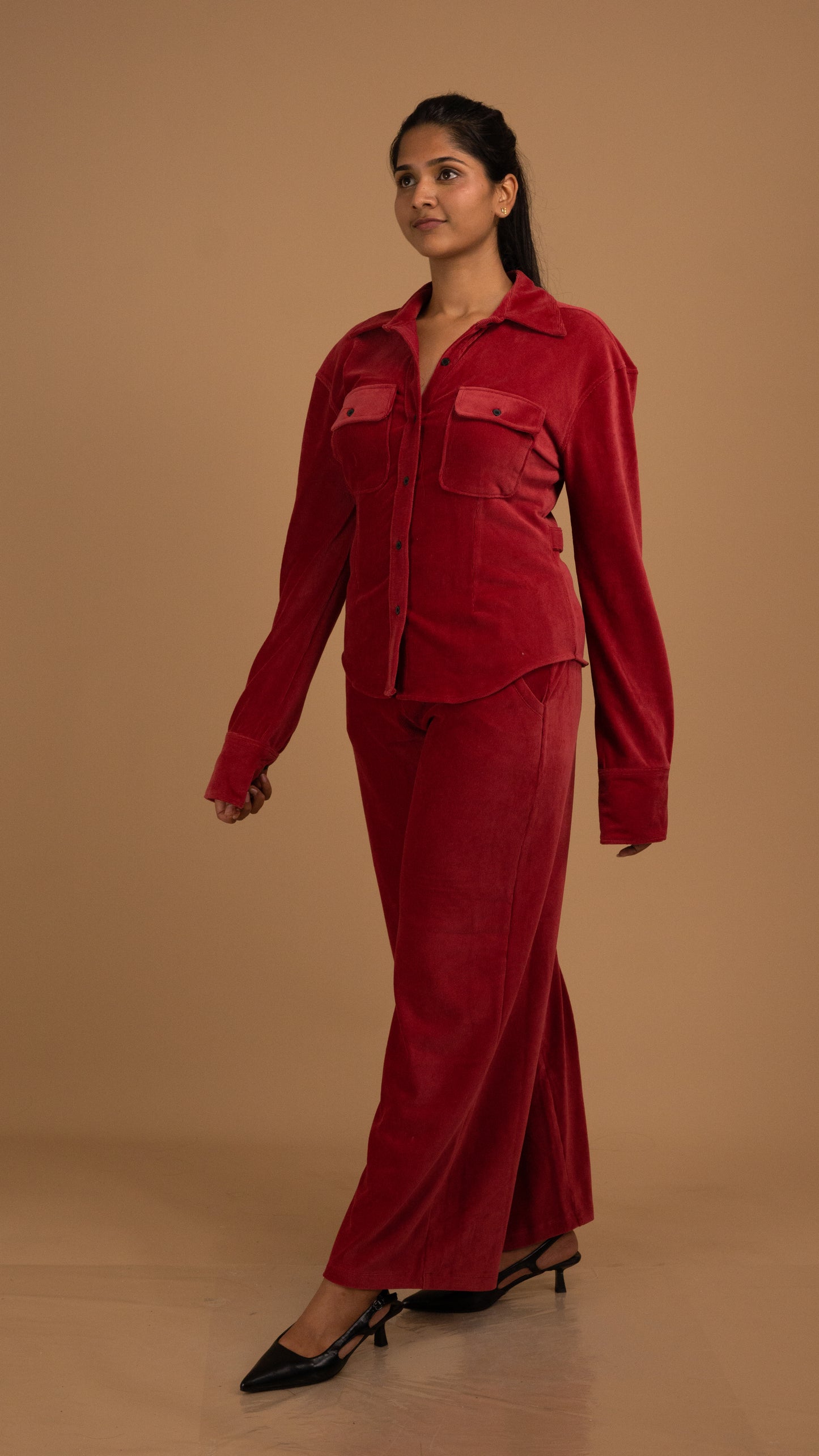 The Scarlet Monarch Corduroy Shirt