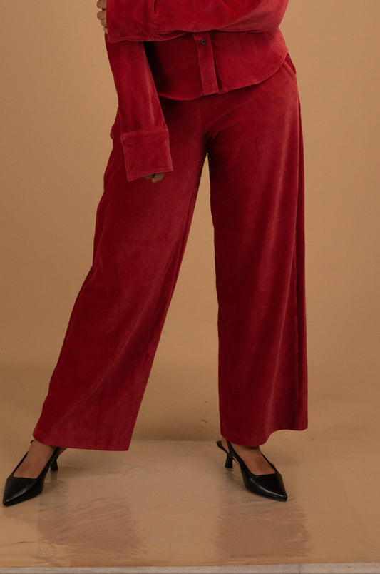 The Beaumont Luxe Corduroy Palazzo