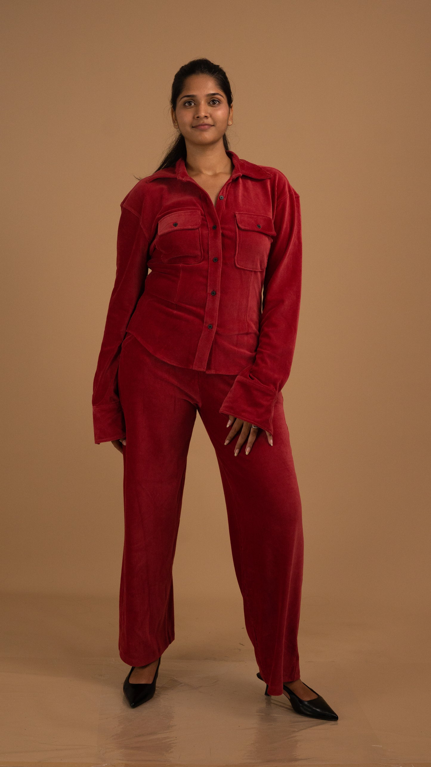 The Scarlet Monarch Corduroy Shirt