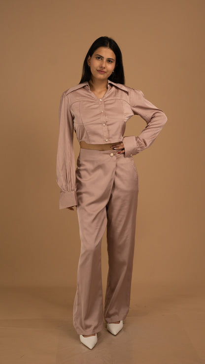 Satin Elegance Co-ord Set