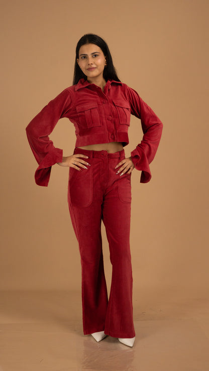 Corduroy Power Co-ord Set