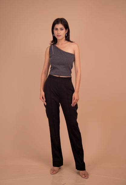 Astra One-Shoulder Cotton Co-Ord Set