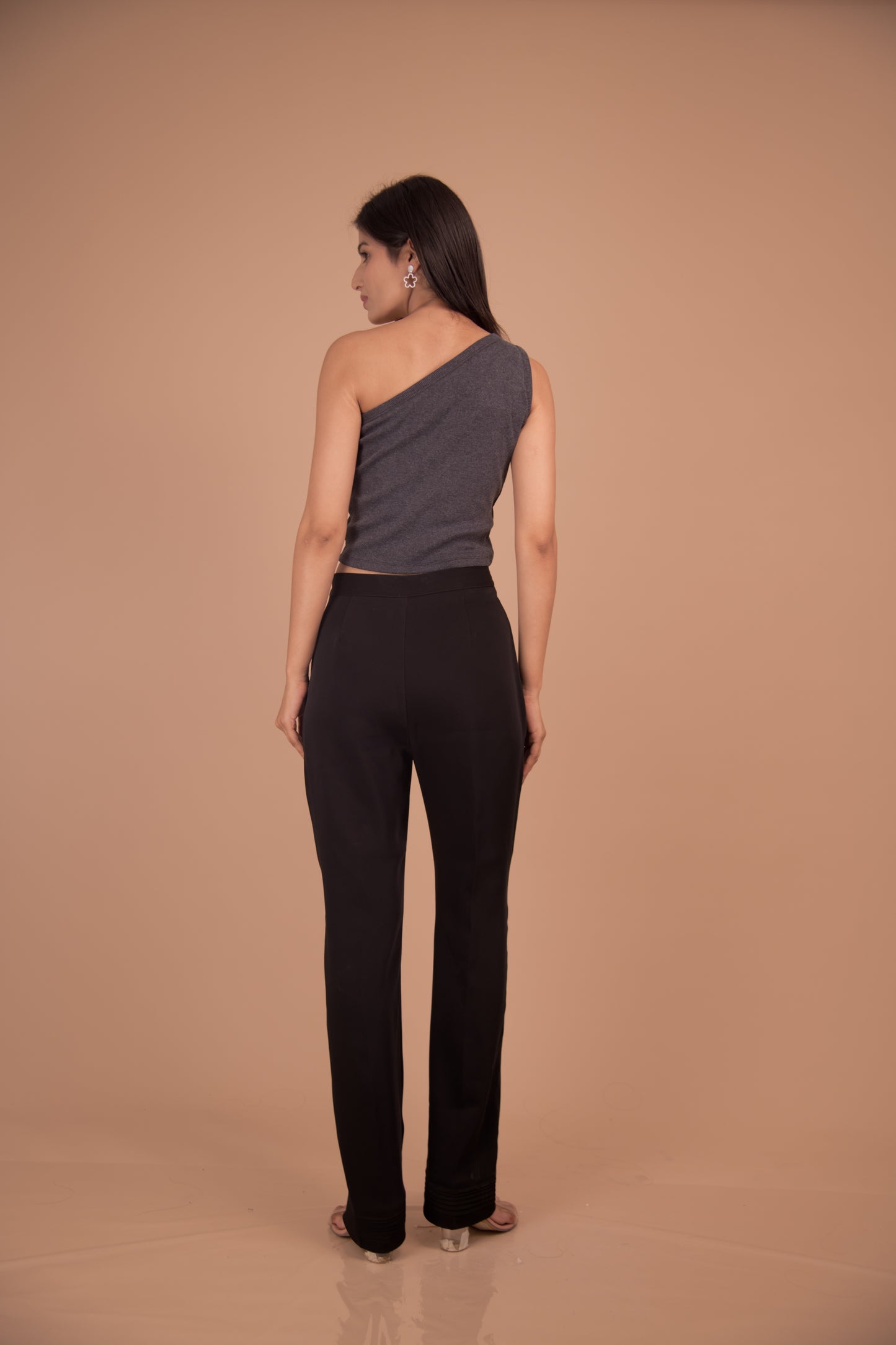 Liora Asymmetric Cotton Crop