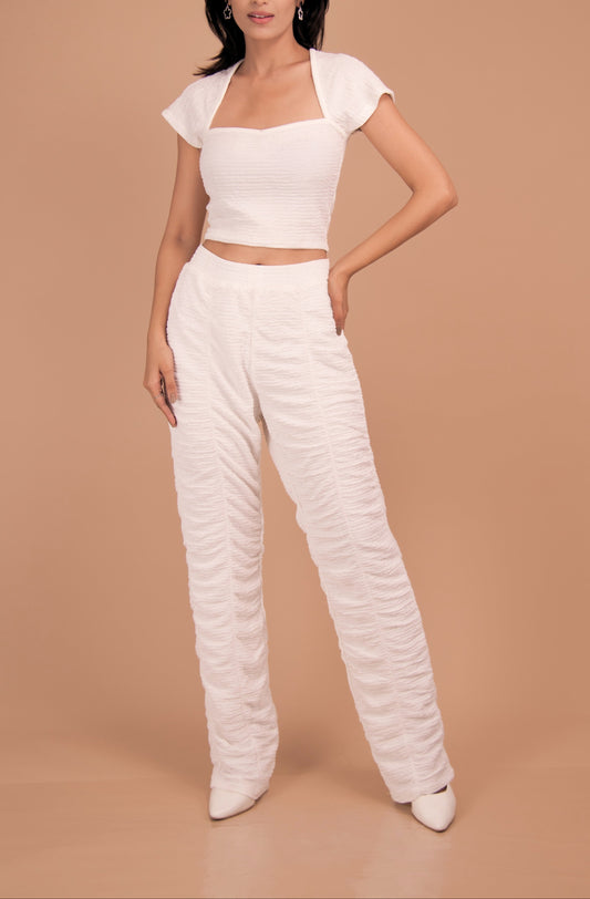 The Couture Ruched Column Pant