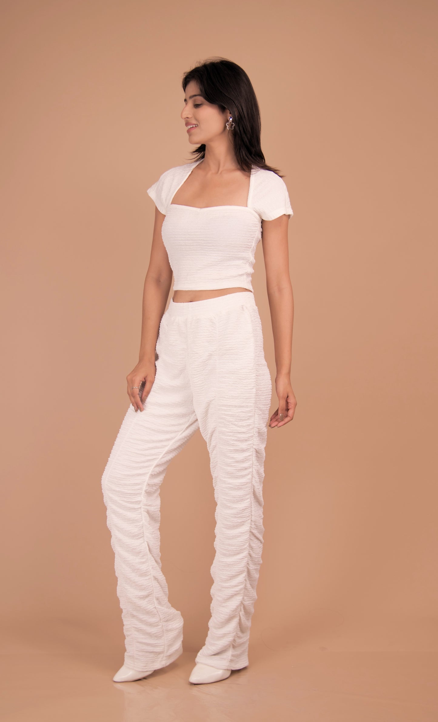The Couture Ruched Column Pant