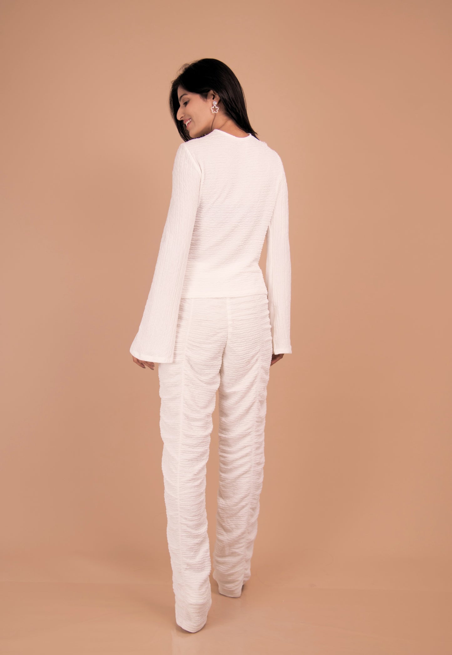 Aurora Knotted Textured Top