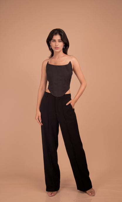 The Noir Contour Bustier