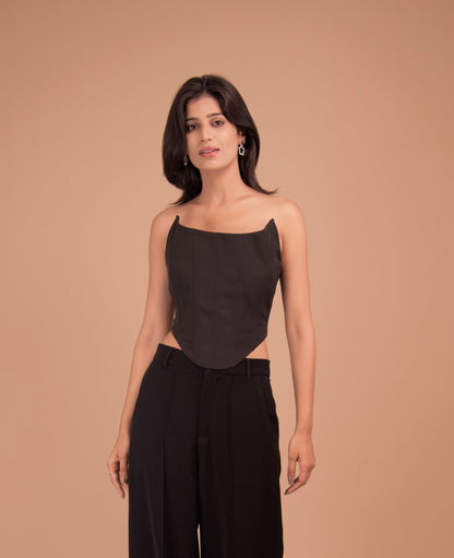 The Noir Contour Bustier