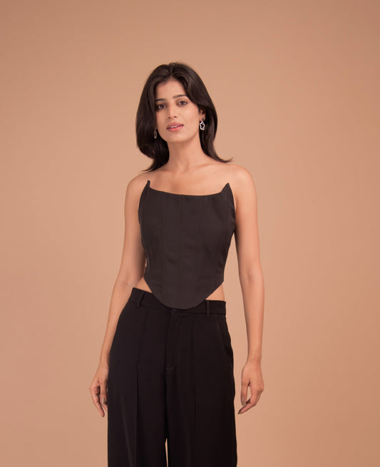 The Noir Contour Bustier