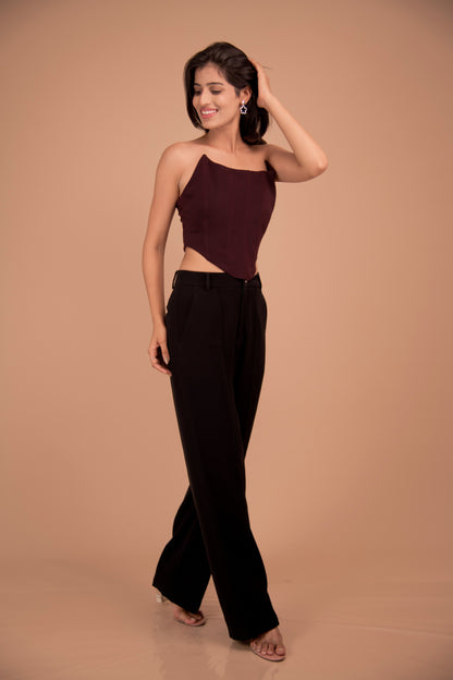 Sculpted Corset & Tailored Trouser Co-ord Set